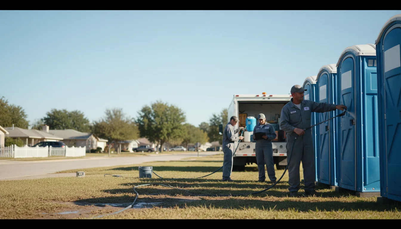 Long-Term Portable Toilet Rental in Columbia, SC near me